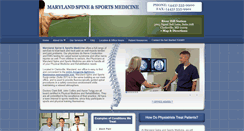 Desktop Screenshot of mdspinesports.com
